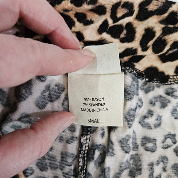 Soma leopard print lounge pants women's size small - Picture 10 of 10